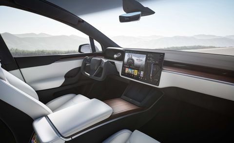 2023 tesla модель x интерьер