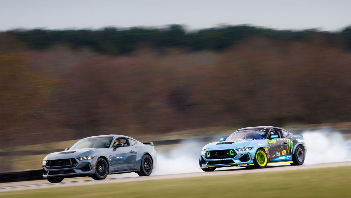 Ford Mustang 2024 года получит дрифт-тормоз